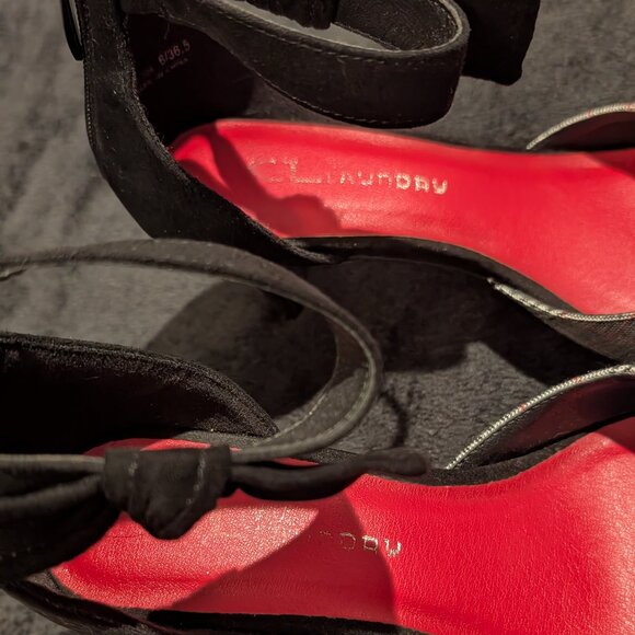 Chinese Laundry Women's Outgoing Pump in Black Plaid 6M - Picture 3 of 8